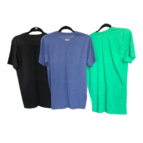 Unisex New Orleans Graphic Tees - Black, Blue, and Green - Size L (slim) - Picture 2 of 9